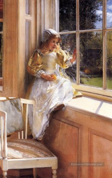  Alma Peintre - Sunshine romantique Sir Lawrence Alma Tadema